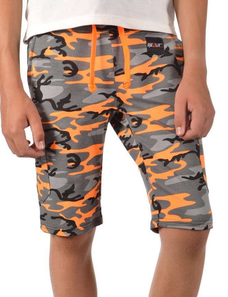 BEZLIT Cargoshorts Kinder Jungen Stoff Shorts Uni Camouflage (1-tlg) Casual von BEZLIT