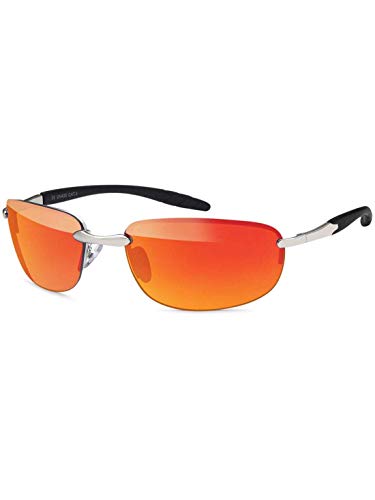 BEZLIT Damen Herren Desginer Sonnenbrille 30245 Rot von BEZLIT