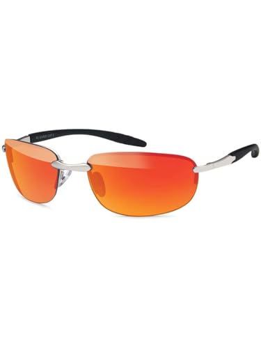 BEZLIT Damen Herren Desginer Sonnenbrille 30245 Rot von BEZLIT