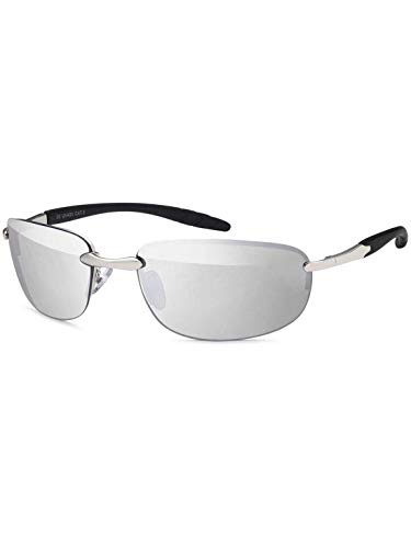 BEZLIT Damen Herren Desginer Sonnenbrille 30245 Silber von BEZLIT