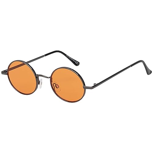 BEZLIT Damen Sonnenbrille Runde Form Orange von BEZLIT