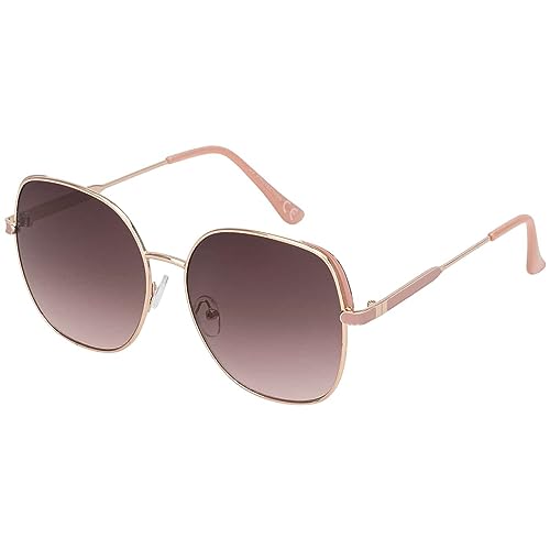 BEZLIT Damen Sonnenbrille Rundglas Designer Gold-Rosa von BEZLIT