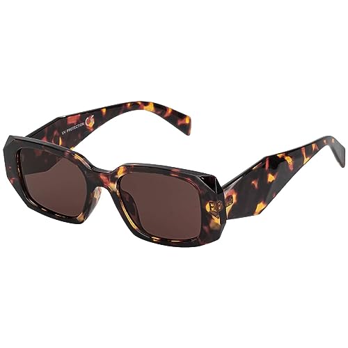 BEZLIT Damen Sonnenbrille in tollen Farben Leopard-Braun von BEZLIT