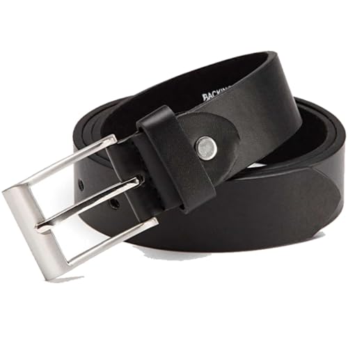 BEZLIT Herren Leder Gürtel Kunst-Leder 30602 Schwarz 105 cm von BEZLIT