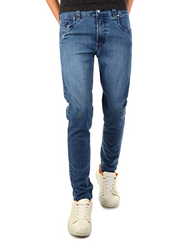 BEZLIT Jeans Hose Jungen Kinder Baumwolle Röhre-Jeans Stretch-Jeans 22861 Blau 152 von BEZLIT