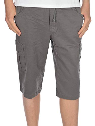 BEZLIT Jungen Cargo Shorts 3/4 Kurze Hose 30065 Grau 110 von BEZLIT