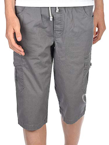 BEZLIT Jungen Cargo Shorts 3/4 Kurze Hose 30065 Hellgrau 104 von BEZLIT