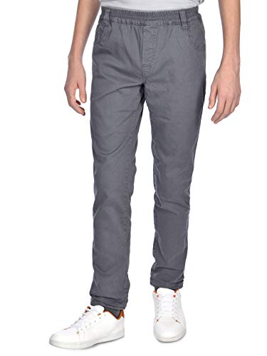 BEZLIT Jungen Chino Thermo Hosen Gefüttert Strech 22910 (110, Grau) von BEZLIT