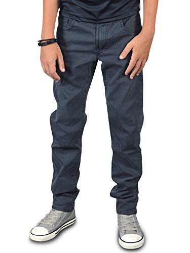 BEZLIT Jungen Jeans Hose Straight Fit Stretch 22872 (104, Grau) von BEZLIT