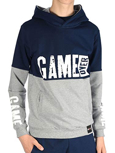 BEZLIT Jungen Kinder Hoodie Game Over 30043 Navy 122 von BEZLIT