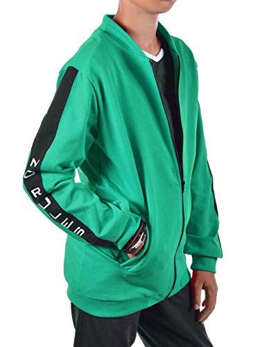 BEZLIT Jungen Kinder Hoodie Pullover Sweatjacke 30238 Grün 158 von BEZLIT