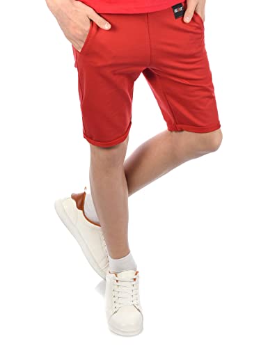 BEZLIT Jungen Kinder Shorts Strech 30046 Rot 164 von BEZLIT