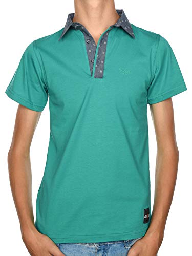 BEZLIT Jungen Polo Shirt Kurzarm Strech 30093 Grün 116 von BEZLIT