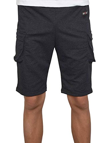 BEZLIT Jungen Shorts Kinder Kurze-Hose Cargo Capri Short Hosen Strech 30079 Anthrazit 104/110 von BEZLIT