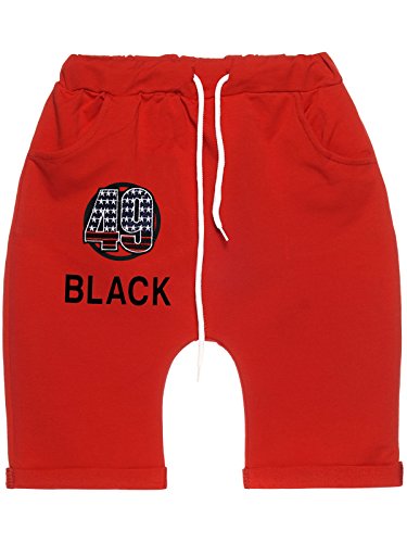 BEZLIT Jungen Stoff Baggy Pump Shorts It22673 Rot Größe 128 von BEZLIT