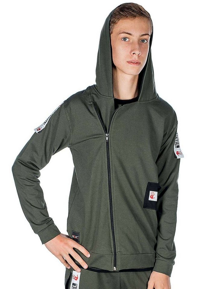 BEZLIT Kapuzensweatjacke Kinder Jungen Sweatjacke Rebel (1-tlg) mit Kapuze, mit Kängurutasche, Hoodie von BEZLIT