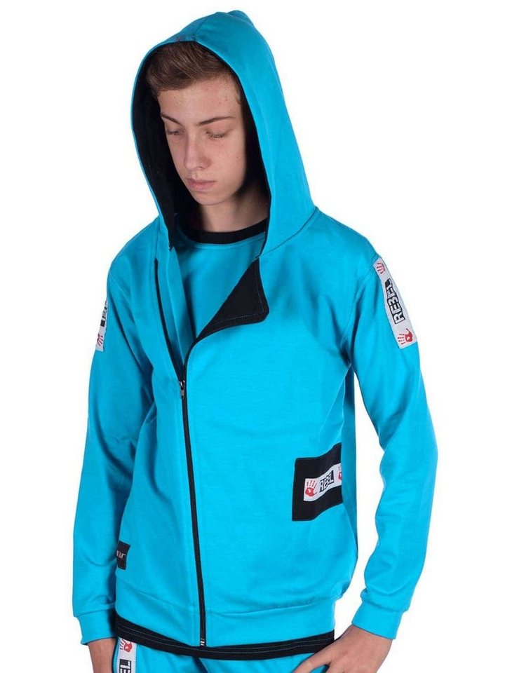 BEZLIT Kapuzensweatjacke Kinder Jungen Sweatjacke Rebel (1-tlg) mit Kapuze, mit Kängurutasche, Hoodie von BEZLIT