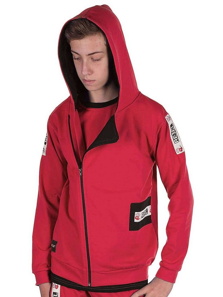 BEZLIT Kapuzensweatjacke Kinder Jungen Sweatjacke Rebel (1-tlg) mit Kapuze, mit Kängurutasche, Hoodie von BEZLIT