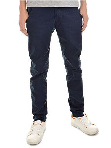 BEZLIT Kinder-Hose Jungen-Hose Chino-Hose Röhre-Hose Straight Fit Stretch RX 22871 Blau 104 von BEZLIT