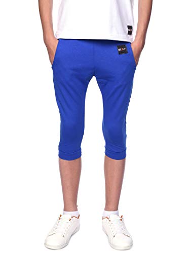 BEZLIT Kinder Jungen Capri-Shorts Kurze-Hose Bermuda Short Strech 30070 Blau 128/134 von BEZLIT