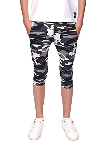 BEZLIT Kinder Jungen Capri-Shorts Kurze-Hose Bermuda Short Strech 30070 Camouflage 164 von BEZLIT