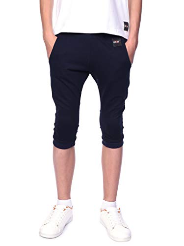 BEZLIT Kinder Jungen Capri-Shorts Kurze-Hose Bermuda Short Strech 30070 Navy 152/158 von BEZLIT