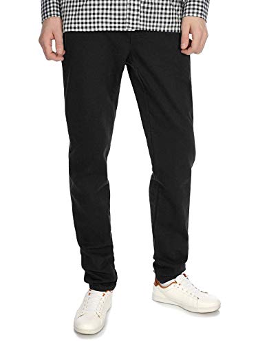 BEZLIT Kinder Jungen Chino Hose Röhren Stretch Jeans Optik Hosen RX 30001 Schwarz 104 von BEZLIT