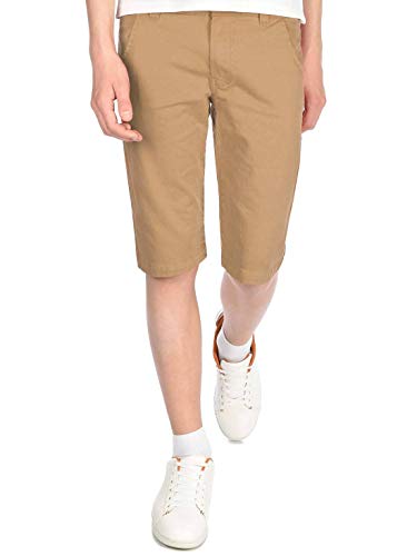 BEZLIT Kinder Kurze-Hose Jungen Chino-Shorts Capri-Shorts Bund Verstellbar Kinder-Shorts 30057 Beige 110 von BEZLIT