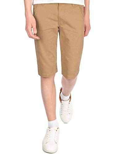 BEZLIT Kinder Kurze-Hose Jungen Chino-Shorts Capri-Shorts Bund Verstellbar Kinder-Shorts 30057 Beige 152 von BEZLIT