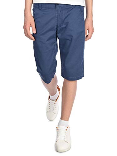 BEZLIT Kinder Kurze-Hose Jungen Chino-Shorts Capri-Shorts Bund Verstellbar Kinder-Shorts 30057 Blau 116 von BEZLIT
