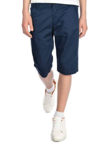 BEZLIT Kinder Kurze-Hose Jungen Chino-Shorts Capri-Shorts Bund Verstellbar Kinder-Shorts 30057 Navy 104 von BEZLIT