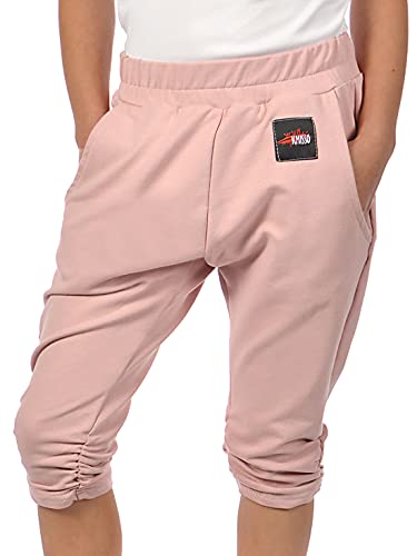 BEZLIT Kinder Mädchen Capri Pump Bermuda Shorts 3/4 Kurze Hose 30338 Lachs 116/122 von BEZLIT