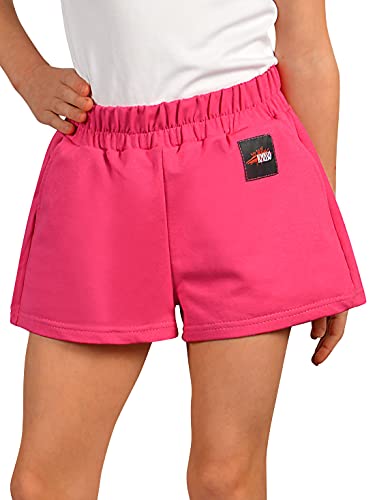 BEZLIT Kinder Mädchen Shorts Hot Pants Kurze Hose 30337 Pink 128/134 von BEZLIT