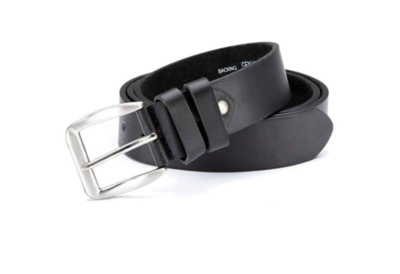 BEZLIT Ledergürtel Herren Jeans Anzug Gürtel (1-St) mit Doppelschlaufe von BEZLIT