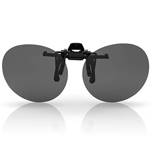 BEZLIT Polarisiert Sonnen Brillen Aufsatz Polarized Clip On 30444 Schwarz von BEZLIT