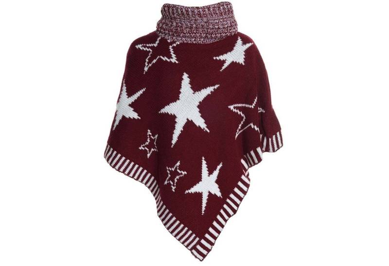 BEZLIT Poncho Mädchen Poncho mit Schalkragen 20562 (1-St) mit Rollkragen von BEZLIT