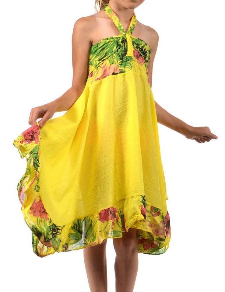 BEZLIT Sommerkleid Mädchen Sommer Kleid (1-tlg) Schulterfrei,elastischer Bund von BEZLIT