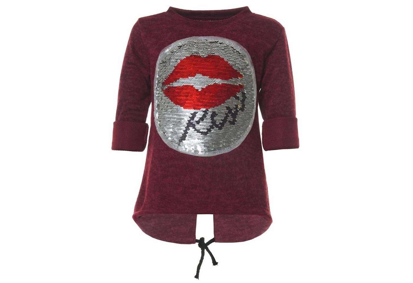 BEZLIT Sweatshirt Mädchen Wende Pailletten Pullover (1-tlg) mit Wendepailletten von BEZLIT