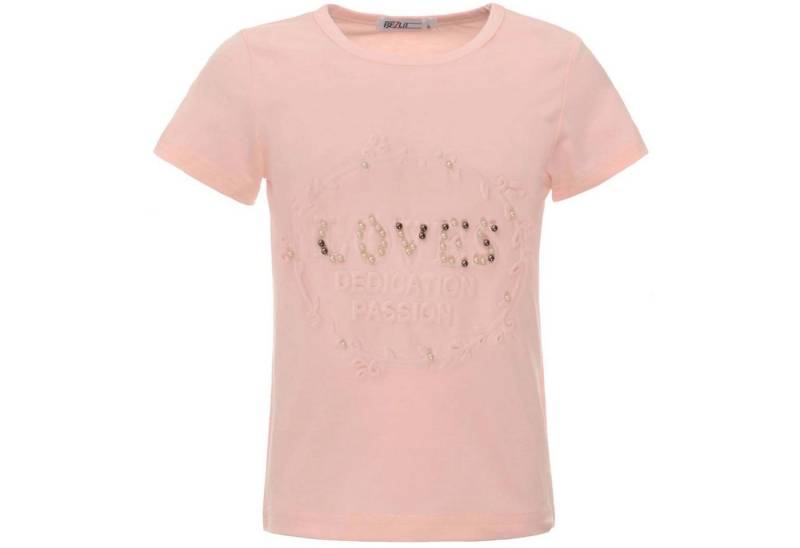 BEZLIT T-Shirt Mädchen T-Shirt Kunst-Perlen (1-tlg) mit Kunstperlen von BEZLIT