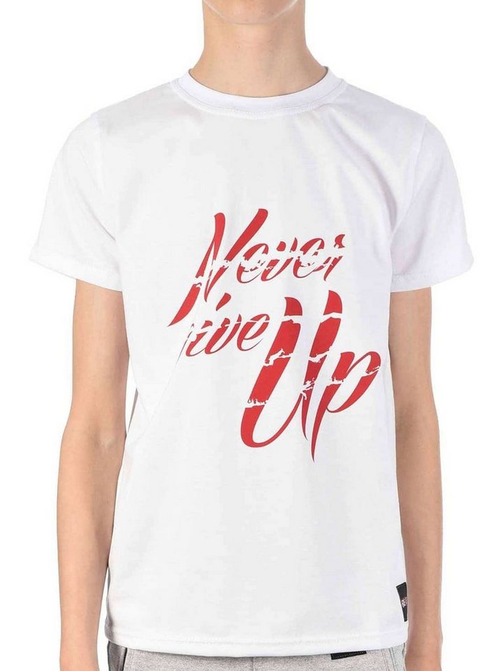 BEZLIT T-Shirt Jungen T-Shirt mit Never Give Up (1-tlg) casual, mit Schriftzug von BEZLIT