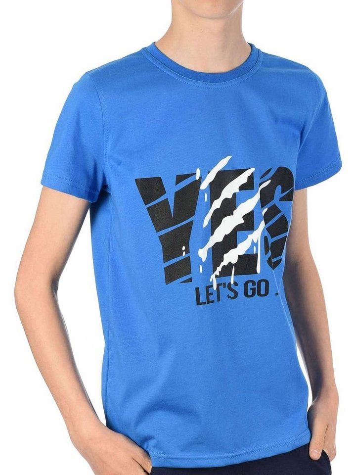 BEZLIT T-Shirt Jungen T-Shirt mit YES (1-tlg) Mit Print von BEZLIT