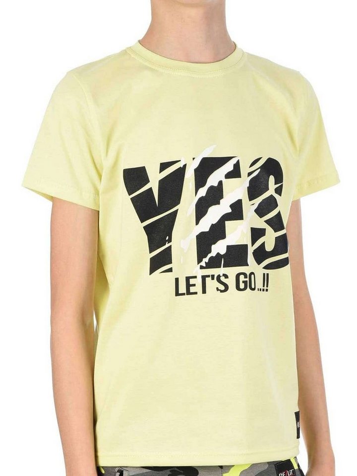 BEZLIT T-Shirt Jungen T-Shirt mit YES (1-tlg) Mit Print von BEZLIT
