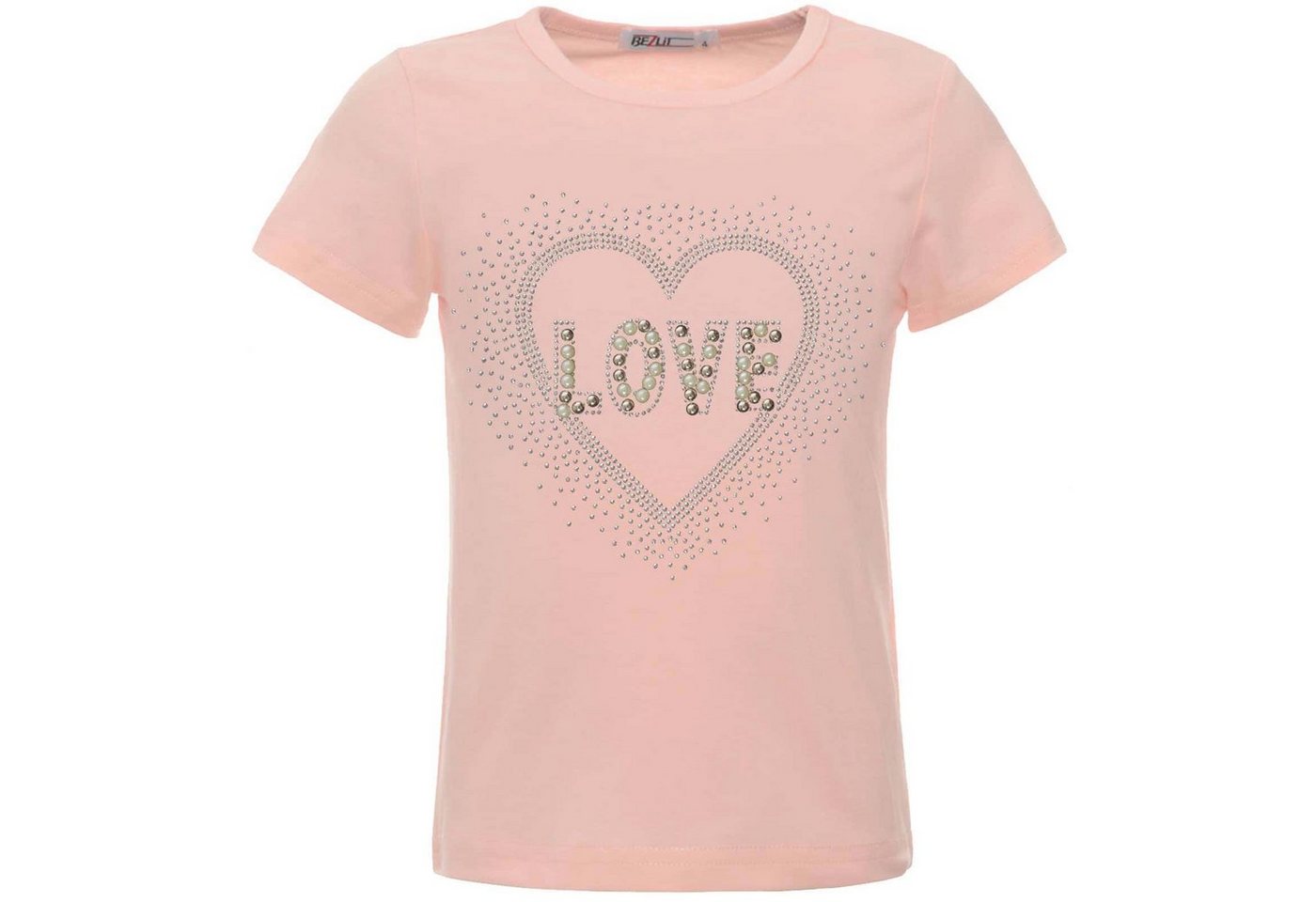 BEZLIT T-Shirt Mädchen T-Shirt Glitzersteinchen (1-tlg) mit Motiv von BEZLIT