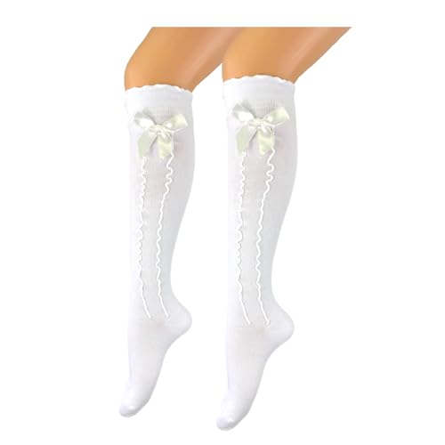 BF Souvenirs sexy Damen Cocktailstrümpfe Trachtenstrümpfe Kniestrümpfe mit Satin Schleife und Rüschen weiß – handgekettelte Naht – Cocktailparty Hochzeit Oktoberfest Volksfest Hochzeit Minirock BF Souvenirs sexy Damen Cocktailstrümpfe Trachtenstrümpfe Kniestrümpfe mit Satin Schleife und Rüschen weiß – handgekettelte Naht – Cocktailparty Hochzeit Oktoberfest Volksfest Hochzeit Minirock von BF Souvenirs