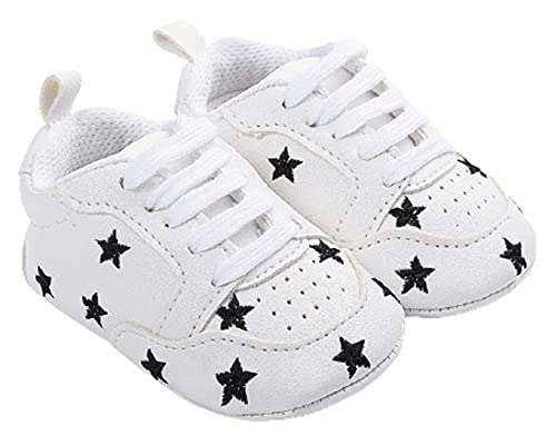 BigForest Infant Baby Lauflernschuhe Jungen Mädchen Sneakers Lace up Crib Casual Shoes Newborn First Walkers Cribster Trainers von BF-dress