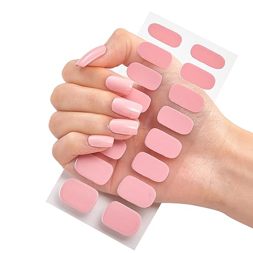 16 Streifen Nagellackstreifen Selbstklebende Nagelaufkleber Vollständige Nagelfolien Für Frauen Und Mädchen Nagelstreifen Nagelzubehör von BFLKY