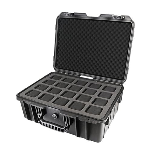 2/8/12/20 Slots Uhrenbox für Männer Frauen Uhrenvitrine Stoßfeste Aufbewahrungsboxen Beständige Halterung von BFLKY