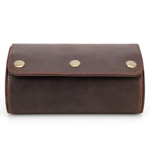 BFLKY Uhren-Reiseetui mit 2 Schlitzen, Aufbewahrungsbox für Armbanduhren, abnehmbare Kissen, Schmuckhalter, Uhrenbehälter für Geschäftsreisende BFLKY Uhren-Reiseetui mit 2 Schlitzen, Aufbewahrungsbox für Armbanduhren, abnehmbare Kissen, Schmuckhalter, Uhrenbehälter für Geschäftsreisende von BFLKY