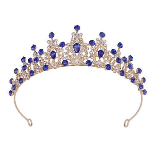 BFLKY Zarte Strass-Tiara-Accessoires, schimmernde Damen-Kopfbedeckung für den täglichen Gebrauch, Brautschmuck, Kopfschmuck, Schmuck von BFLKY