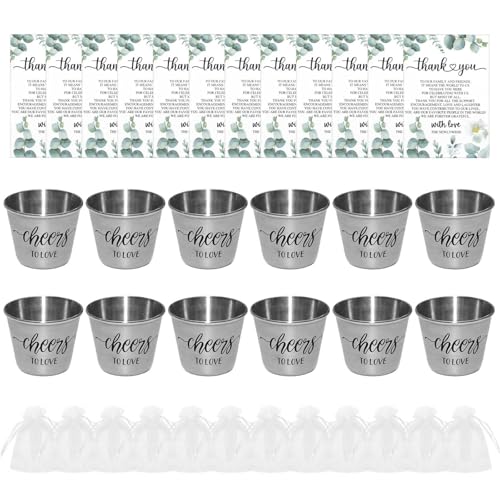 Set mit 12 Weinglas-Dekorationen, zartes Weinglas-Zubehör für Brautparty, stilvolle Tischdekoration Set mit 12 Weinglas-Dekorationen, zartes Weinglas-Zubehör für Brautparty, stilvolle Tischdekoration von BFLKY